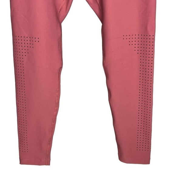 Mondetta Restored 2 Legging Orchid Shadow Laser Cut Out Dusty Rose Yoga Workout - Picture 3 of 10